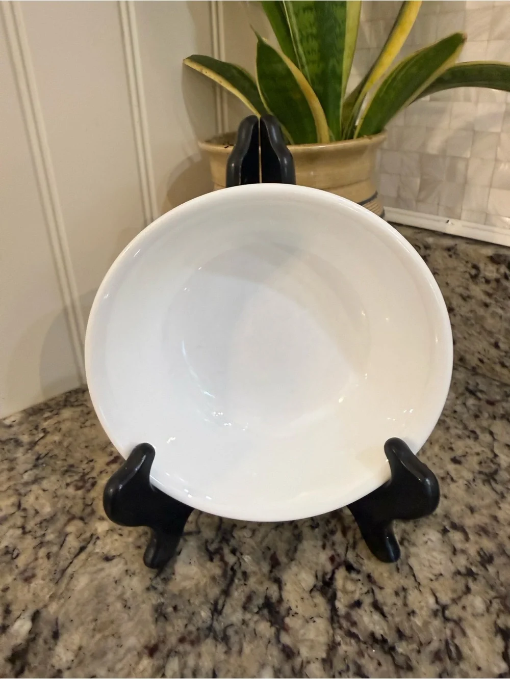 Corelle Winter Frost White Plain White Soup Cereal Bowls Set of 4